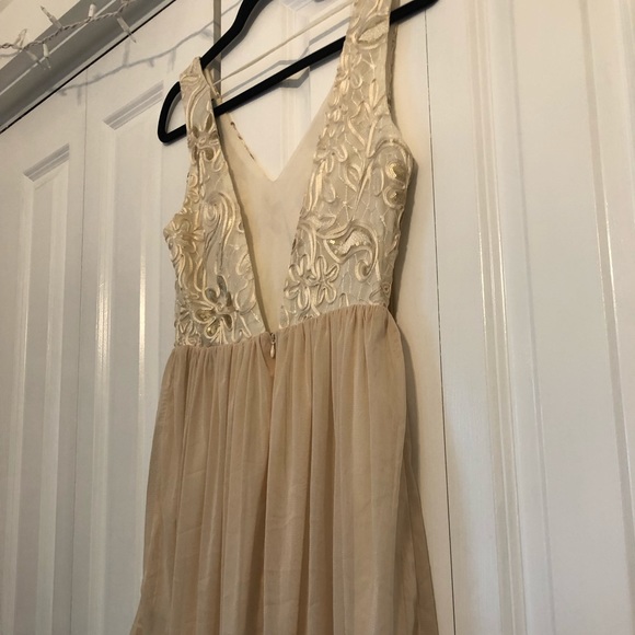 NWT Ark & Co Floral Sequins Dress - Picture 7 of 16